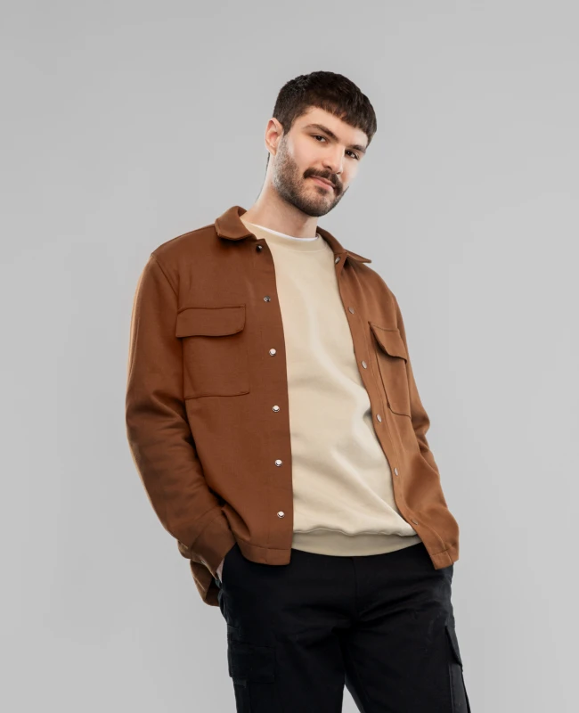 Classic cozy chic white jacket